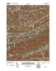 New Ringgold Pennsylvania Historical topographic map, 1:24000 scale, 7.5 X 7.5 Minute, Year 2010