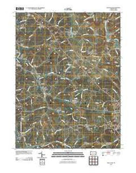 New Salem Pennsylvania Historical topographic map, 1:24000 scale, 7.5 X 7.5 Minute, Year 2010