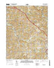 New Salem Pennsylvania Current topographic map, 1:24000 scale, 7.5 X 7.5 Minute, Year 2016