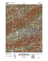 New Tripoli Pennsylvania Historical topographic map, 1:24000 scale, 7.5 X 7.5 Minute, Year 2010