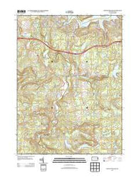 Newfoundland Pennsylvania Historical topographic map, 1:24000 scale, 7.5 X 7.5 Minute, Year 2013