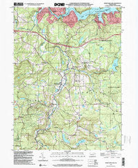 Newfoundland Pennsylvania Historical topographic map, 1:24000 scale, 7.5 X 7.5 Minute, Year 1999