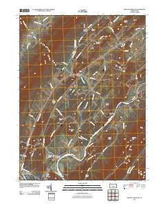 Newton Hamilton Pennsylvania Historical topographic map, 1:24000 scale, 7.5 X 7.5 Minute, Year 2010
