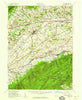 Newville Pennsylvania Historical topographic map, 1:62500 scale, 15 X 15 Minute, Year 1952