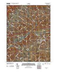 Newville Pennsylvania Historical topographic map, 1:24000 scale, 7.5 X 7.5 Minute, Year 2010