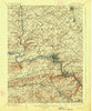 Norristown Pennsylvania Historical topographic map, 1:62500 scale, 15 X 15 Minute, Year 1895