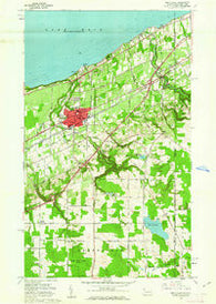 North East Pennsylvania Historical topographic map, 1:24000 scale, 7.5 X 7.5 Minute, Year 1960