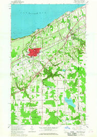 North East Pennsylvania Historical topographic map, 1:24000 scale, 7.5 X 7.5 Minute, Year 1960