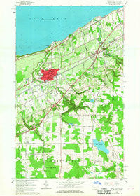 North East Pennsylvania Historical topographic map, 1:24000 scale, 7.5 X 7.5 Minute, Year 1960