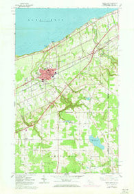 North East Pennsylvania Historical topographic map, 1:24000 scale, 7.5 X 7.5 Minute, Year 1960