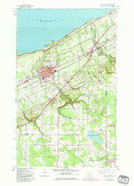 North East Pennsylvania Historical topographic map, 1:24000 scale, 7.5 X 7.5 Minute, Year 1960