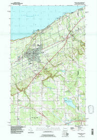 North East Pennsylvania Historical topographic map, 1:24000 scale, 7.5 X 7.5 Minute, Year 1996