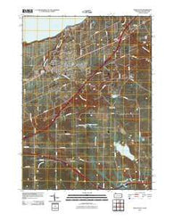 North East Pennsylvania Historical topographic map, 1:24000 scale, 7.5 X 7.5 Minute, Year 2010