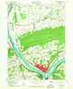 Northumberland Pennsylvania Historical topographic map, 1:24000 scale, 7.5 X 7.5 Minute, Year 1965