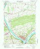 Northumberland Pennsylvania Historical topographic map, 1:24000 scale, 7.5 X 7.5 Minute, Year 1965