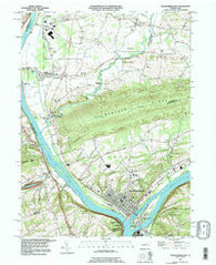 Northumberland Pennsylvania Historical topographic map, 1:24000 scale, 7.5 X 7.5 Minute, Year 1994