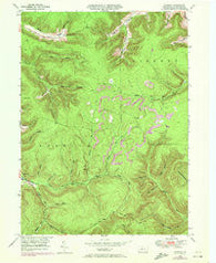 Norwich Pennsylvania Historical topographic map, 1:24000 scale, 7.5 X 7.5 Minute, Year 1948