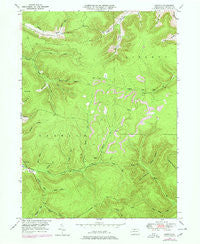 Norwich Pennsylvania Historical topographic map, 1:24000 scale, 7.5 X 7.5 Minute, Year 1948