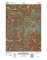 Norwich Pennsylvania Historical topographic map, 1:24000 scale, 7.5 X 7.5 Minute, Year 2010