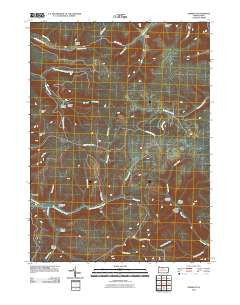 Norwich Pennsylvania Historical topographic map, 1:24000 scale, 7.5 X 7.5 Minute, Year 2010