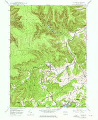 Noxen Pennsylvania Historical topographic map, 1:24000 scale, 7.5 X 7.5 Minute, Year 1946