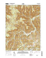 Noxen Pennsylvania Current topographic map, 1:24000 scale, 7.5 X 7.5 Minute, Year 2016