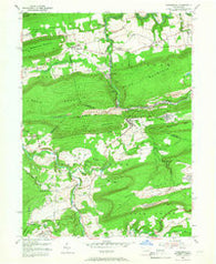 Nuremberg Pennsylvania Historical topographic map, 1:24000 scale, 7.5 X 7.5 Minute, Year 1955