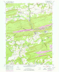 Nuremberg Pennsylvania Historical topographic map, 1:24000 scale, 7.5 X 7.5 Minute, Year 1955