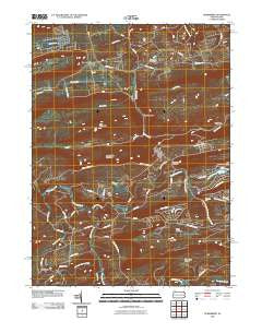 Nuremberg Pennsylvania Historical topographic map, 1:24000 scale, 7.5 X 7.5 Minute, Year 2010