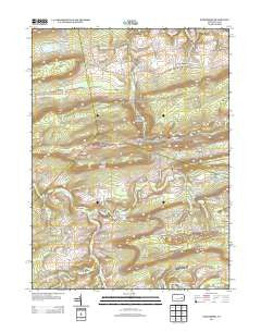 Nuremberg Pennsylvania Historical topographic map, 1:24000 scale, 7.5 X 7.5 Minute, Year 2013