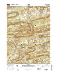 Nuremberg Pennsylvania Current topographic map, 1:24000 scale, 7.5 X 7.5 Minute, Year 2016