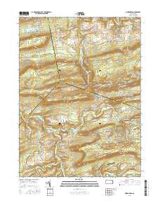 Nuremberg Pennsylvania Current topographic map, 1:24000 scale, 7.5 X 7.5 Minute, Year 2016