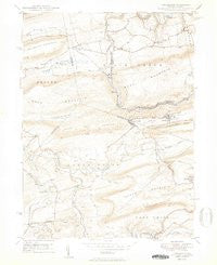 Nuremberg Pennsylvania Historical topographic map, 1:24000 scale, 7.5 X 7.5 Minute, Year 1950