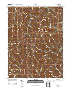 Oak Forest Pennsylvania Historical topographic map, 1:24000 scale, 7.5 X 7.5 Minute, Year 2010