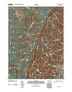 Ogletown Pennsylvania Historical topographic map, 1:24000 scale, 7.5 X 7.5 Minute, Year 2010