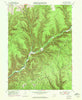 Oleona Pennsylvania Historical topographic map, 1:24000 scale, 7.5 X 7.5 Minute, Year 1947