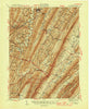 Orbisonia Pennsylvania Historical topographic map, 1:62500 scale, 15 X 15 Minute, Year 1944