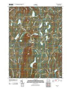 Orson Pennsylvania Historical topographic map, 1:24000 scale, 7.5 X 7.5 Minute, Year 2010