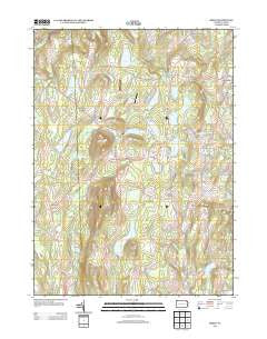 Orson Pennsylvania Historical topographic map, 1:24000 scale, 7.5 X 7.5 Minute, Year 2013