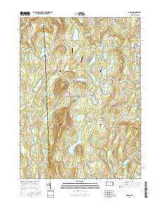 Orson Pennsylvania Current topographic map, 1:24000 scale, 7.5 X 7.5 Minute, Year 2016