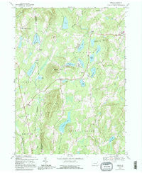 Orson Pennsylvania Historical topographic map, 1:24000 scale, 7.5 X 7.5 Minute, Year 1992