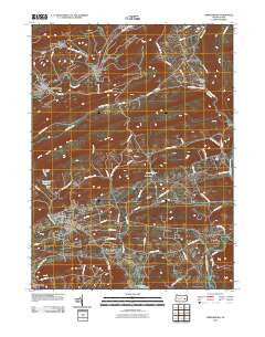 Orwigsburg Pennsylvania Historical topographic map, 1:24000 scale, 7.5 X 7.5 Minute, Year 2010