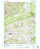Orwigsburg Pennsylvania Historical topographic map, 1:24000 scale, 7.5 X 7.5 Minute, Year 1944