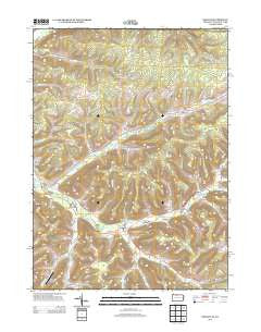 Oswayo Pennsylvania Historical topographic map, 1:24000 scale, 7.5 X 7.5 Minute, Year 2013