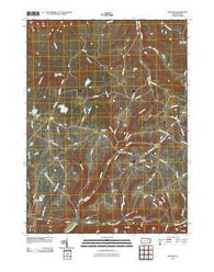 Overton Pennsylvania Historical topographic map, 1:24000 scale, 7.5 X 7.5 Minute, Year 2010