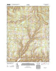 Overton Pennsylvania Historical topographic map, 1:24000 scale, 7.5 X 7.5 Minute, Year 2013