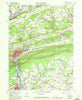 Palmerton Pennsylvania Historical topographic map, 1:24000 scale, 7.5 X 7.5 Minute, Year 1960