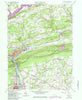Palmerton Pennsylvania Historical topographic map, 1:24000 scale, 7.5 X 7.5 Minute, Year 1960