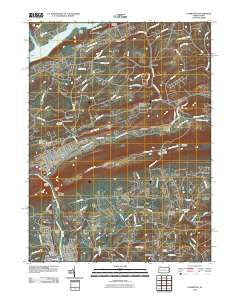 Palmerton Pennsylvania Historical topographic map, 1:24000 scale, 7.5 X 7.5 Minute, Year 2010