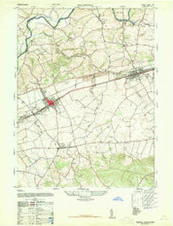 Palmyra Pennsylvania Historical topographic map, 1:24000 scale, 7.5 X 7.5 Minute, Year 1947